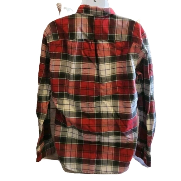 American Eagle Red Plaid shirt Small - Picture 2 of 3